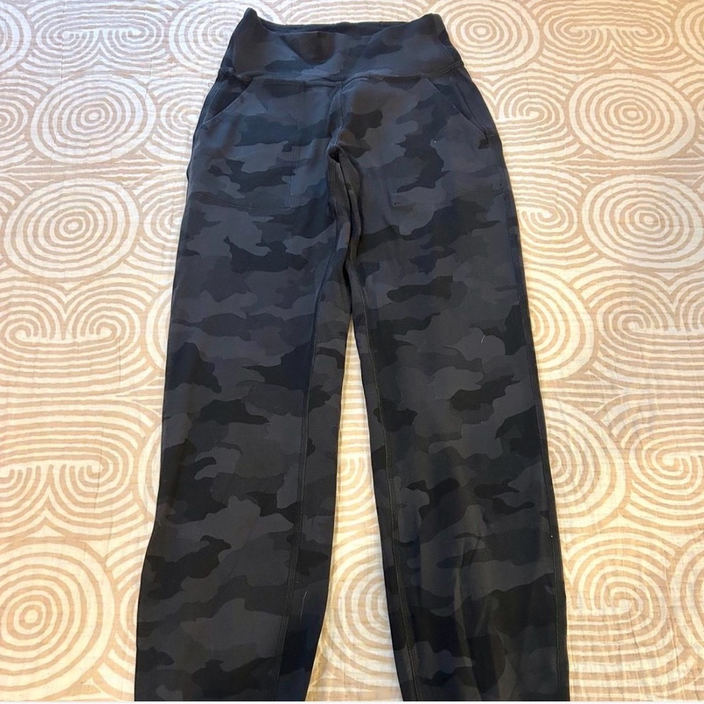 lululemon athletica Camo align joggers- Black